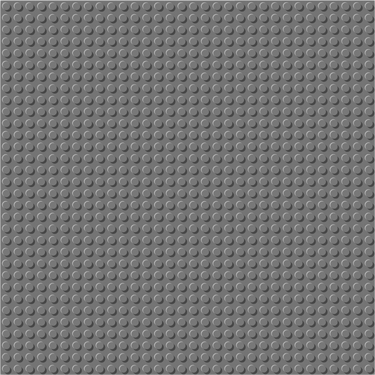 brickparts.nl - grondplaten 32x32 noppen, 25.5cm x 25.5cm | Donker Grijs | is compatibel met het bekende merk.